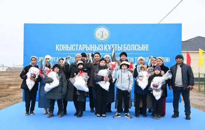 Новое жилье для 80 семей в Жанакоргане Атырау
