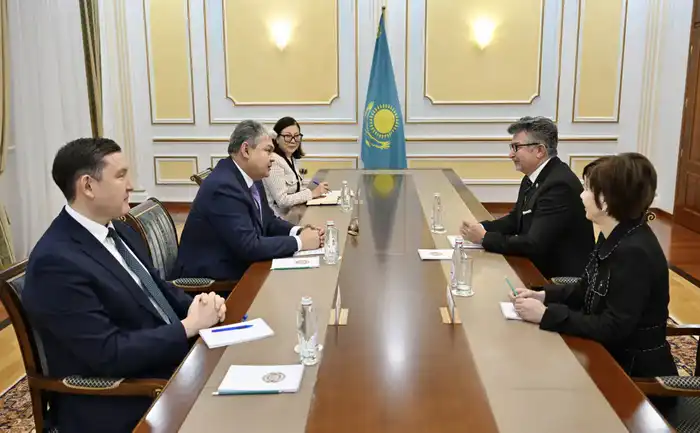 Министр иностранных дел Казахстана принял Посла Хорватии (5)