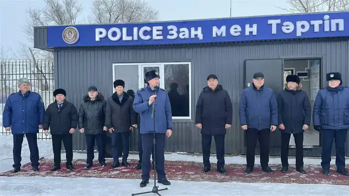 В Жангалинском районе открыт новый пункт приема граждан и участковый пункт полиции для улучшения взаимодействия с населением Атырау