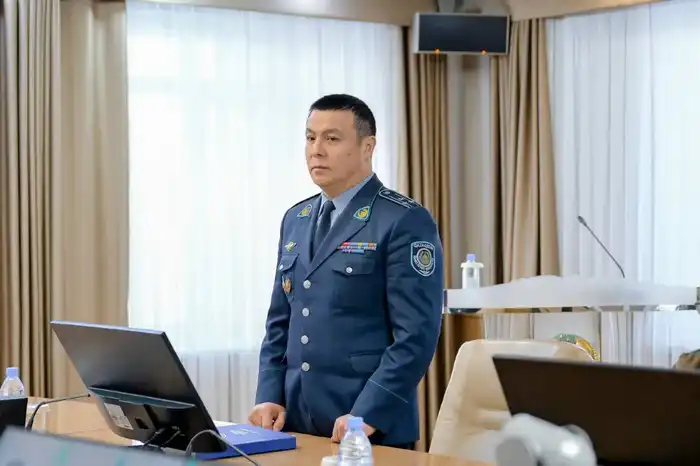 Нового начальника Департамента полиции представили в акимате области Атырау