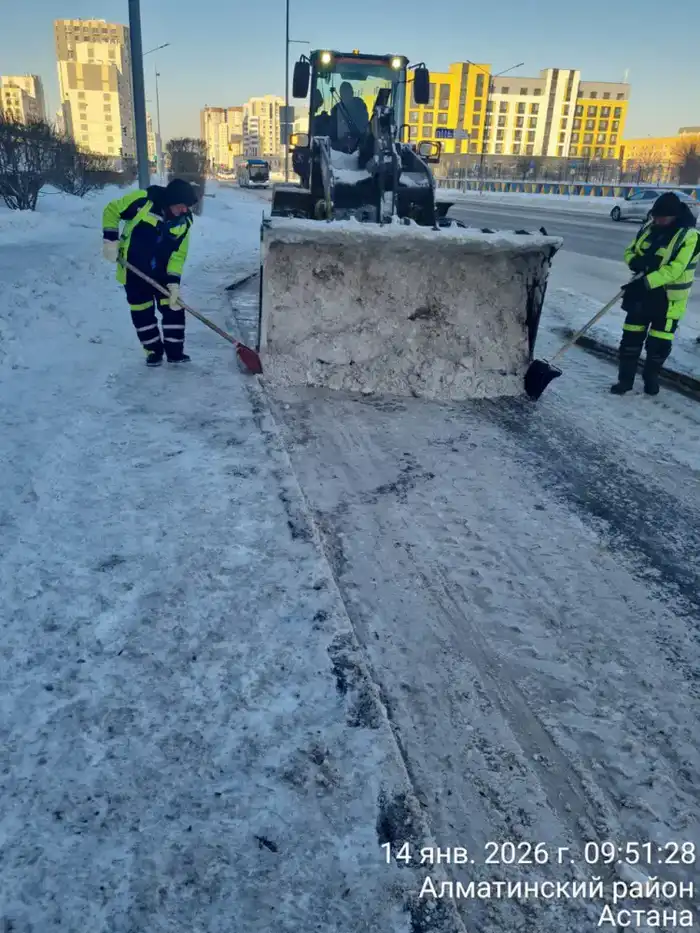 Снегопад в Астане: кто победит в этой битве? Атырау