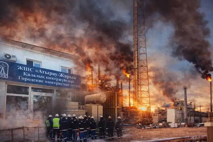Атырау без света: проблемы на Тенгизе угрожают энергоснабжению региона Атырау