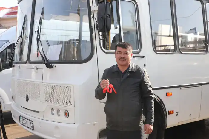 ТУРКЕСТАН: В САРЫАГАШСКОМ РАЙОНЕ ОБНОВЛЕН ПАРК ОБЩЕСТВЕННОГО ТРАНСПОРТА Атырау