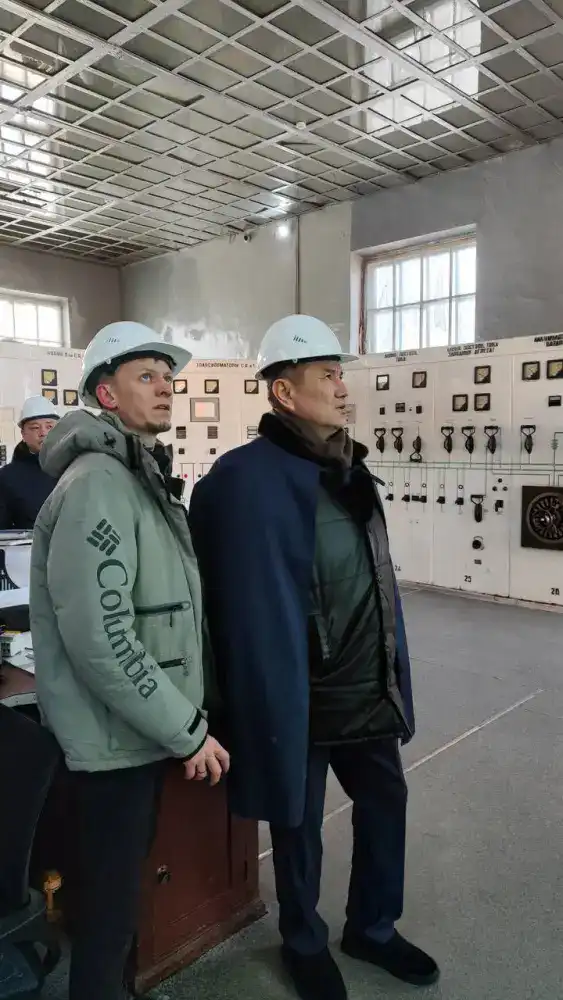 Аким ВКО проверил ТЭЦ в Риддере Атырау