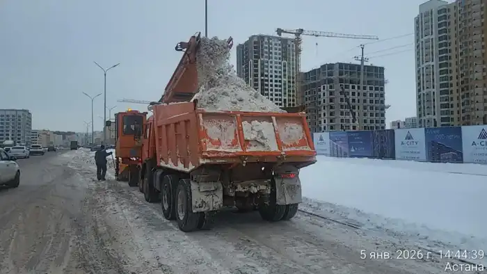 Снежный фронт: в Астане трудятся 3 тысячи бойцов в борьбе с зимней стихией Атырау