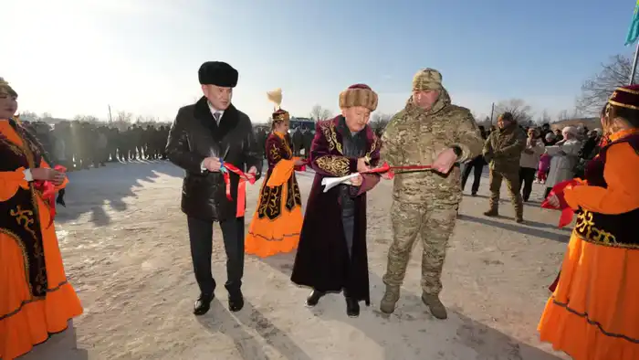 Новое пожарное депо открыто в районе Маркаколь ВКО Атырау