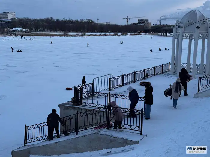 Правила доступа к реке в Атырау: кого пускают на лёд, а кого нет? Атырау
