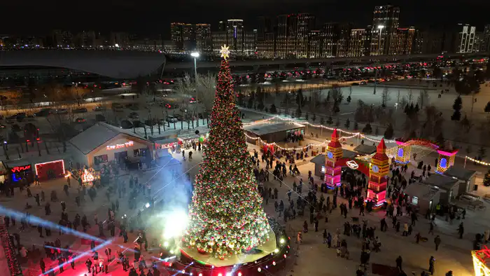 Зимний городок Wonderland Astana: новый городской формат на площади перед 'Астана Арена' вдохновлён Нью-Йорком Атырау