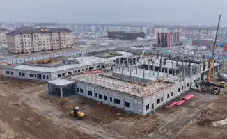 В Туркестане началось строительство современного центра матери и ребенка