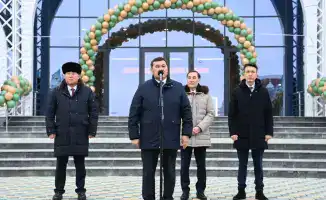 Открытие нового Дома дружбы в Кызылорде к 30-летию Ассамблеи народа Казахстана