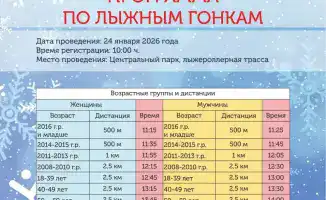 Лыжный марафон: Астана встречает зимние испытания на белом фоне