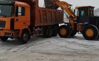 Вывоз снега из Астаны более трех миллионов кубометров зимний сезон