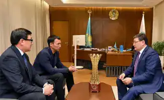 Спортивный мост: Аким области и директор ФК «Семей» объединяют усилия для развития футзала