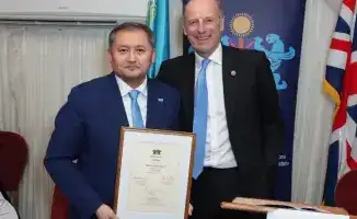 Членство министра науки в Британско-Казахстанском обществе