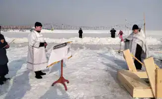 Крещенские купания в Алматинской области