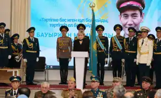 Сердца в едином ритме: Национальная гвардия и школа чтят память Бауыржана Момышулы