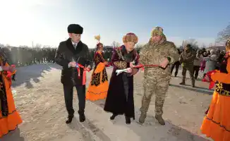 Новое пожарное депо открыто в районе Маркаколь ВКО