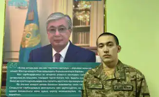 От огня к защите: герой из Семея вступает в ряды Национальной гвардии