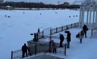 Правила доступа к реке в Атырау: кого пускают на лёд, а кого нет?