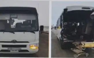 Трагедия под Атырау: столкновение автобуса со спецтехникой унесло жизни людей