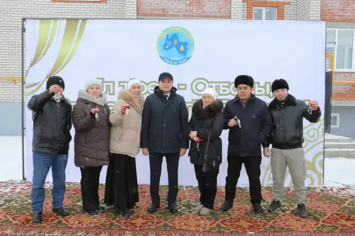В Темирском районе Казахстана открыт новый жилой комплекс, символизирующий надежду для местных семей Атырау