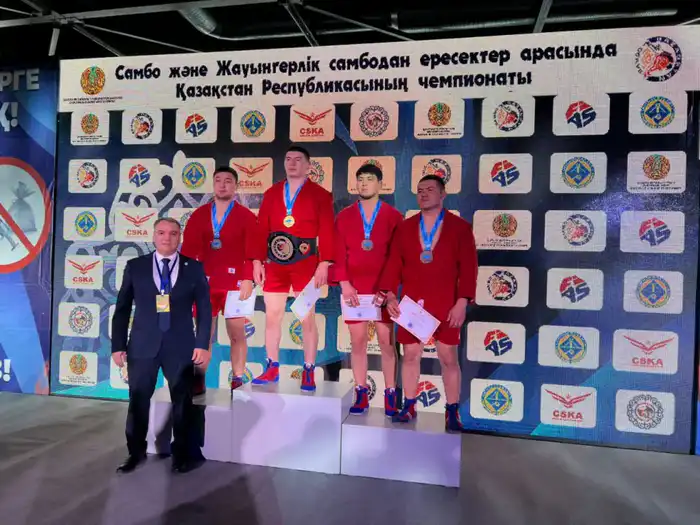 Успех военнослужащих на чемпионате по самбо подчеркивает высокий уровень подготовки Национальной гвардии МВД РК Атырау