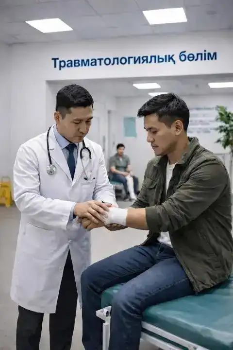Астана: травматологические пункты готовы помочь жителям, пострадавшим от гололеда Атырау