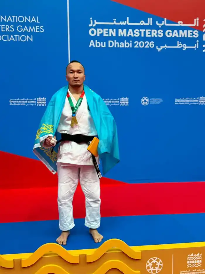 Нурсултан Болат из Астаны завоевал золото на чемпионате по дзюдо в Абу-Даби Атырау