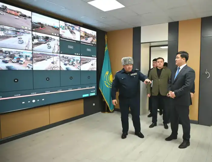 В Жетысайском районе открыт Центр оперативного управления для борьбы с правонарушениями Атырау