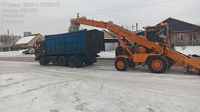 В Астане продолжается масштабная уборка снега: вывезено более 5,2 млн кубометров Атырау