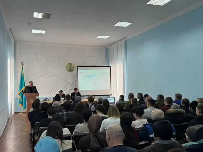 Обсуждение Конституции в филиалах РГП «Казводхоз» Атырау