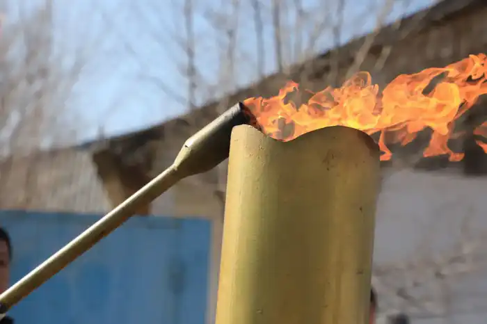 Сарыагаш: подключение двух удалённых пунктов к природному газу завершено Атырау