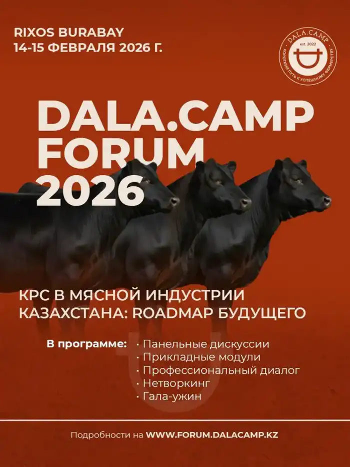 Международный форум по мясному животноводству пройдет в Казахстане Атырау