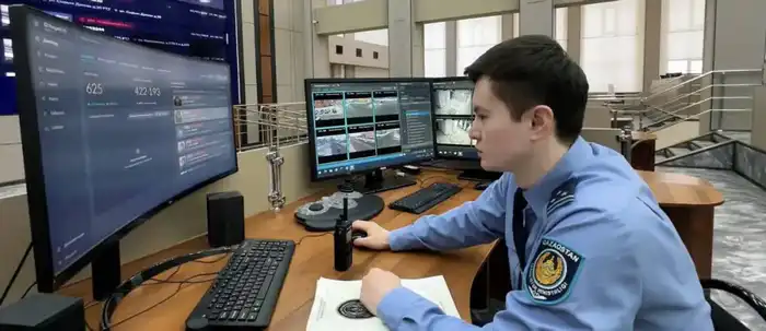 Задержание разыскиваемого мошенника в Уральске с помощью видеоаналитики Атырау
