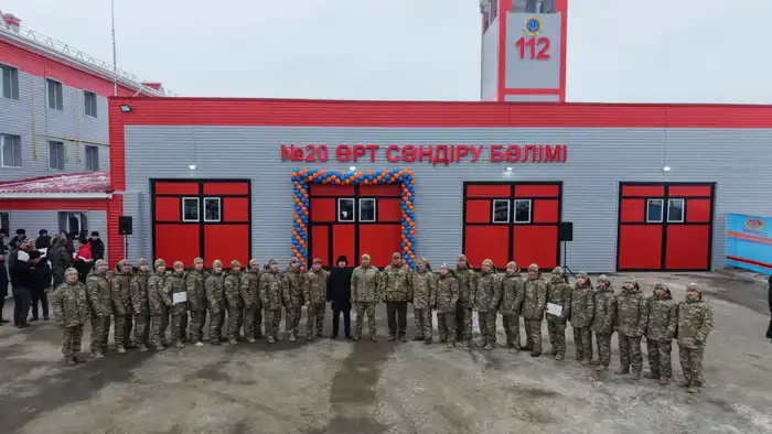 модернизированная пожарная часть в Хромтау открытие возможностей для спасателей Атырау