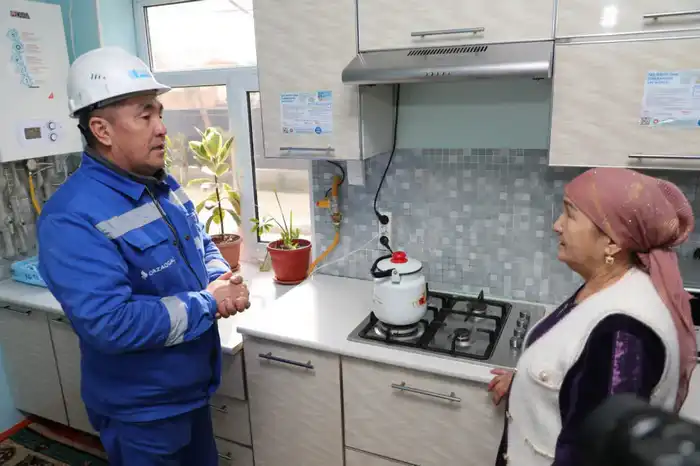Шугыла и Нурлытан получили газ в Туркестане Атырау