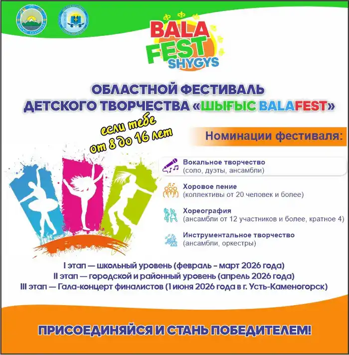 Фестиваль детского творчества в ВКО: платформа для юных талантов и культурного обмена Атырау