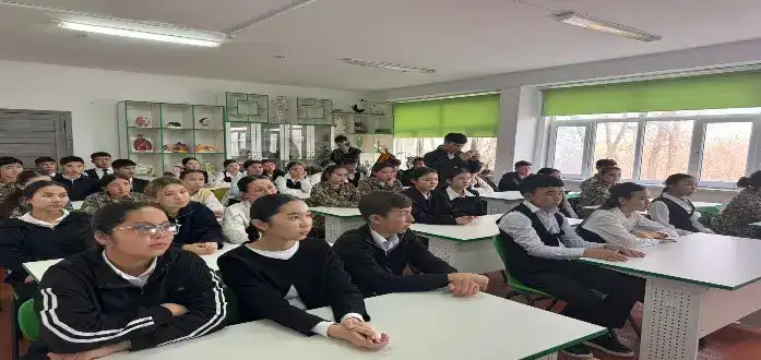 Бәйдібек ауданындағы мектеп оқушыларына арналған ақпараттық қауіпсіздік шарасы өтті Атырау