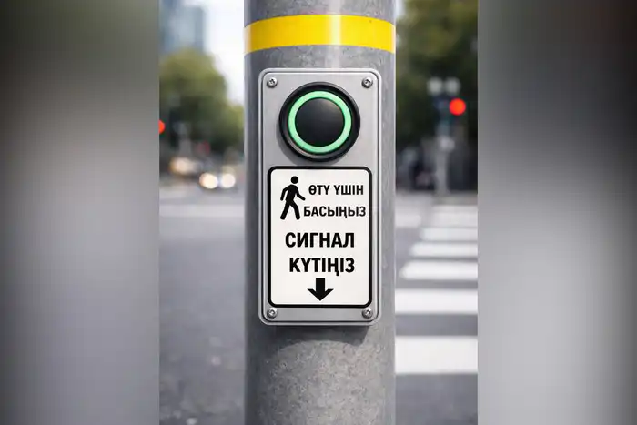 В Атырау внедряют кнопку для пешеходов: новая система светофоров улучшит безопасность на автодорогах рядом с торговыми центрами Атырау