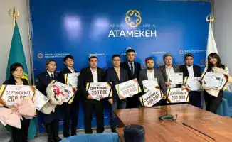 В области Ұлытау наградили сотрудников за вклад в профилактику экстремизма
