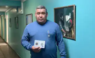 Учитель из Казахстана награждён медалью за героизм при спасении детей из огня