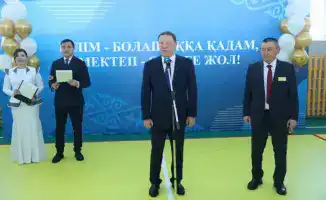 Открытие современной школы в селе Енбек как шаг к улучшению образовательной инфраструктуры в сельской местности