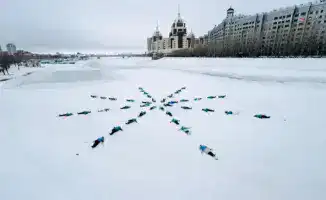 Скандинавская ходьба как средство объединения поколений: открытый урок для пенсионеров в Астане