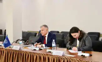 Встреча вице-министра труда с представителем МОТ обсуждение социальной защиты и условий труда
