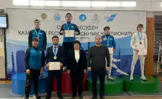 Победа сборной Алматы на чемпионате Казахстана по фехтованию 2023