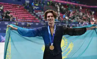 Михаил Шайдоров из Алматы завоевал первое золото для Казахстана на Олимпийских играх 2026 года в фигурном катании