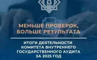 Комитет внутреннего государственного аудита за 2025 год: Увеличение выявленных нарушений на 36% при сокращении проверок