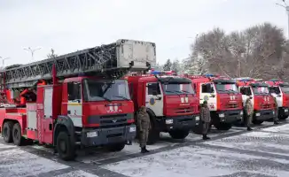 Передача современной техники спасателям Жетісу от главы МЧС