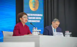 Аида Балаева на заседании МНВО в Алматы