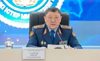 Совещание министра внутренних дел Ержана Саденова о полиции Шымкента и общественной безопасности